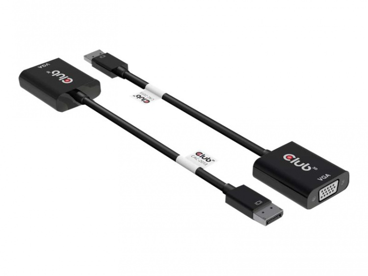 CLUB3D cac-2013 Displayport VGA Svart