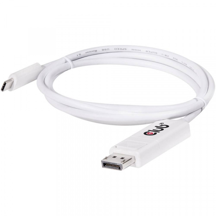 Club 3D USB 3.1 Type C Cable to DisplayPort 1.2m Club 3D USB 3.1 Type C Cable to DisplayPort 1.2m