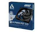 ARCTIC P14 PWM PST CO Kylare 14 cm Svart