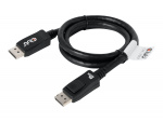 CLUB3D DisplayPort 1.4 HBR3 Cable 1m/3.28ft Male/Male 8K60Hz CLUB3D DisplayPort 1.4 HBR3 Cable 1m/3.28ft Male/Male 8K60Hz
