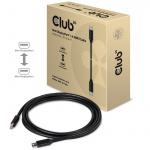 CLUB3D Mini DisplayPort 1.4 Cable HBR3 8K60Hz Male / Male 2 mtr. / 6.56 Ft. CLUB3D Mini DisplayPort 1.4 Cable HBR3 8K60Hz Male / Male 2 mtr. / 6.56 Ft.