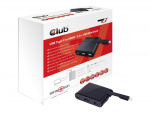 CLUB3D USB Type-C to HDMIT 2.0 + USB 2.0 + USB Type-C Charging Mini Dock