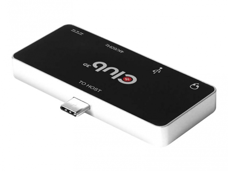 CLUB3D csv-1591 Dockning USB 3.2 Gen 1 (3.1 Gen 1) Type-C Svart, Krom CLUB3D csv-1591 Dockning USB 3.2 Gen 1 (3.1 Gen 1) Type-C Svart, Krom