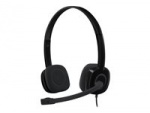 Logitech H151 Headset Huvudband 3,5 mm kontakt Svart Logitech H151 Headset Huvudband 3,5 mm kontakt Svart