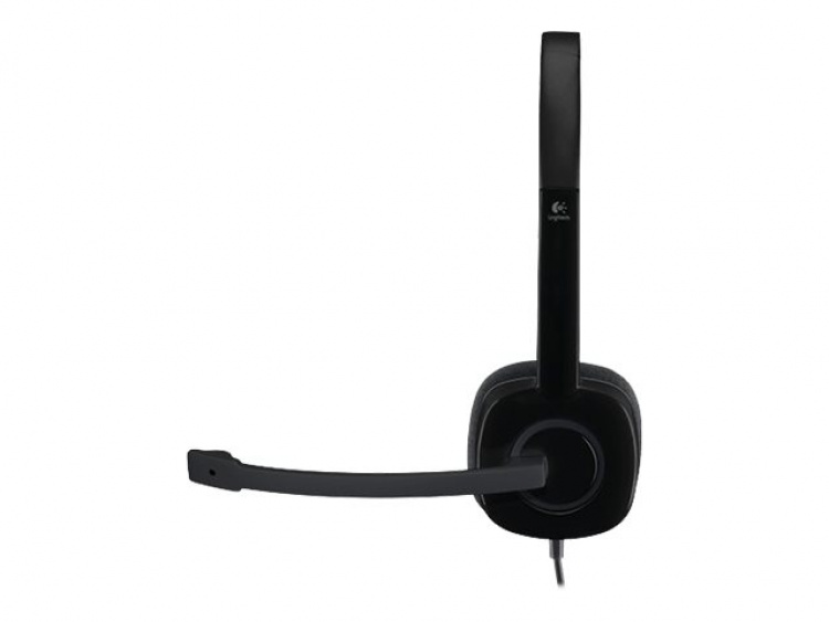 Logitech H151 Headset Huvudband 3,5 mm kontakt Svart Logitech H151 Headset Huvudband 3,5 mm kontakt Svart
