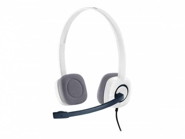 Logitech H150 Headset Huvudband Vit