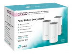 TP-LINK Deco E4 (3-pack). Housing color: White, Grey, Antenna type: Internal, LED indicators: LAN, WLAN. Wi-Fi band: Dual-band (2.4 GHz / 5 GHz), Wi-Fi standard: Wi-Fi 5 (802.11ac), Wi-Fi standards: 802.11a,802.11b,802.11g,Wi-Fi 4 (802.11n),Wi-Fi 5 (802.1