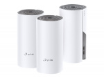 TP-LINK Deco E4 (3-pack). Housing color: White, Grey, Antenna type: Internal, LED indicators: LAN, WLAN. Wi-Fi band: Dual-band (2.4 GHz / 5 GHz), Wi-Fi standard: Wi-Fi 5 (802.11ac), Wi-Fi standards: 802.11a,802.11b,802.11g,Wi-Fi 4 (802.11n),Wi-Fi 5 (802.1