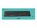 Logitech K270 tangentbord RF Trådlös QWERTY Svart