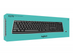 Logitech K270 tangentbord RF Trådlös QWERTY Svart