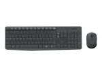 Logitech MK235 Keyboard RF Wireless QWERTY American International Gray