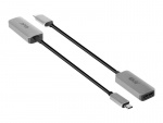 CLUB3D CAC-1567 USB-grafikadapter 7680 x 4320 pixlar Svart, Silver CLUB3D CAC-1567 USB-grafikadapter 7680 x 4320 pixlar Svart, Silver