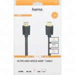 Hama Cable HDMI High Speed 8K 48Gbit/s Black 2.0m Hama Cable HDMI High Speed 8K 48Gbit/s Black 2.0m