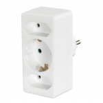 Hama Multi Plug 3-way White