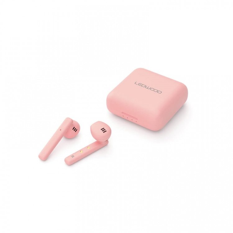 LEDWOOD Headphone Hubble TWS True Wireless In-Ear Pink Mic