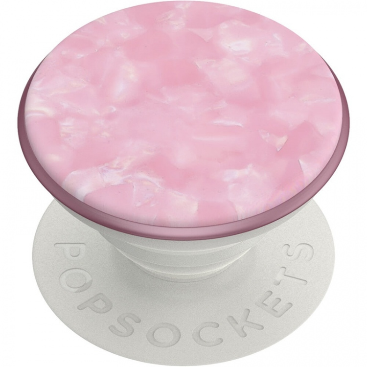 POPSOCKETS Acetate Pink Rose Removable Grip with Standfunction LUXE