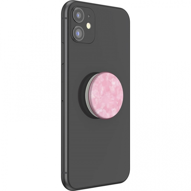 POPSOCKETS Acetate Pink Rose Removable Grip with Standfunction LUXE