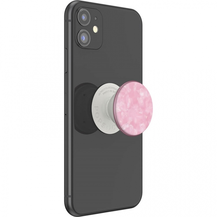 POPSOCKETS Acetate Pink Rose Removable Grip with Standfunction LUXE