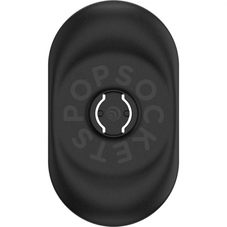 PopSockets Pocketable Knurled Black Removable Grip with Standfunction