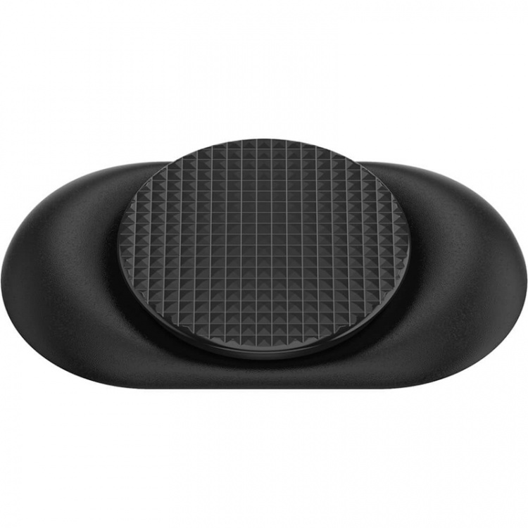 PopSockets Pocketable Knurled Black Removable Grip with Standfunction
