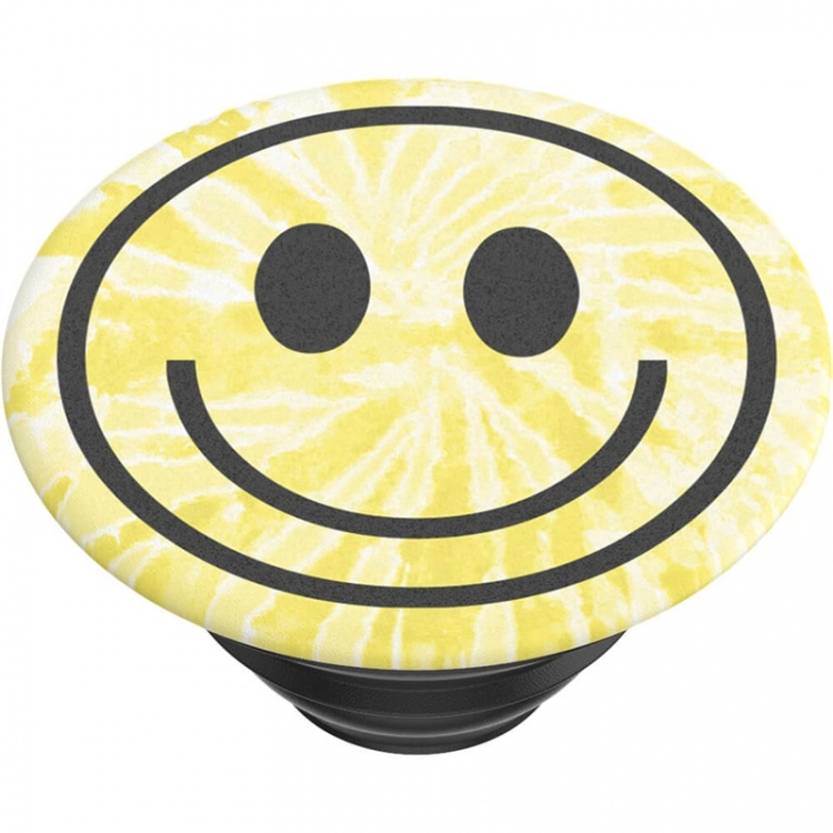 POPSOCKETS Tie Dye Smiley Removable Grip with Standfunction POPSOCKETS Tie Dye Smiley Removable Grip with Standfunction