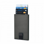 Samsonite Wallet ALUFIT RFID Card Case Slide ANTHRACITE Samsonite Wallet ALUFIT RFID Card Case Slide ANTHRACITE