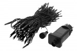 Light chain, 10 m, 80 LED, transformator, outdoor, ww