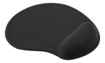 DELTACO OFFICE Gel mouse pad, black DELTACO OFFICE Gel mouse pad, black