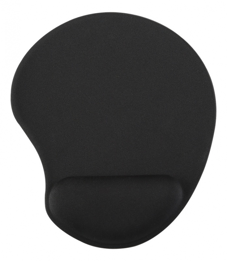DELTACO OFFICE Gel mouse pad, black DELTACO OFFICE Gel mouse pad, black