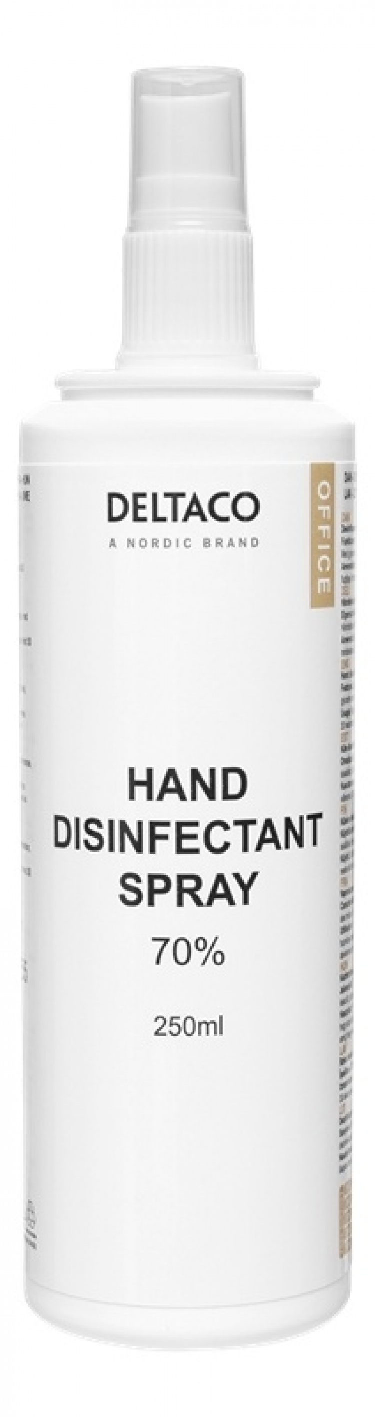 DELTACO Hand disinfectant liquid, 250 ml