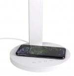 DELTACO OFFICE LED desk lamp with wireless fast charging, timer functi DELTACO OFFICE LED desk lamp with wireless fast charging, timer functi