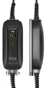 DELTACO e-Charge, cable Mode2, Schuko - type 2, 6-16A, 4+1,5M
