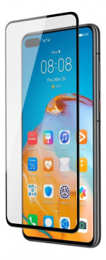 DELTACO screen protector for Huawei P40, 2.5D glass, full screen DELTACO screen protector for Huawei P40, 2.5D glass, full screen