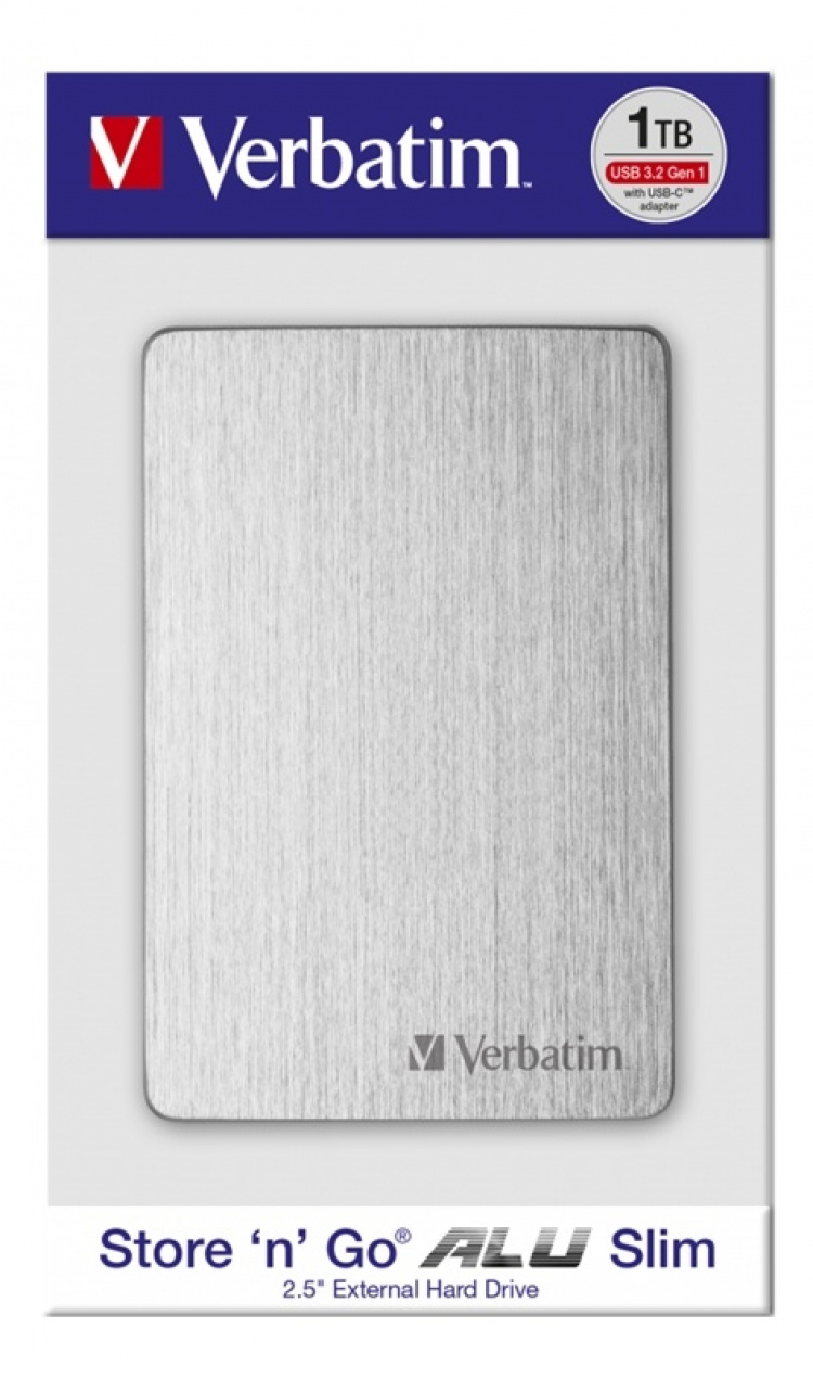 Verbatim VERBATIM STORE´N´GO ALU SLIM 2.5