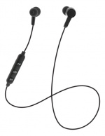 STREETZ In-ear BT headphones with microphone and control buttons, blac