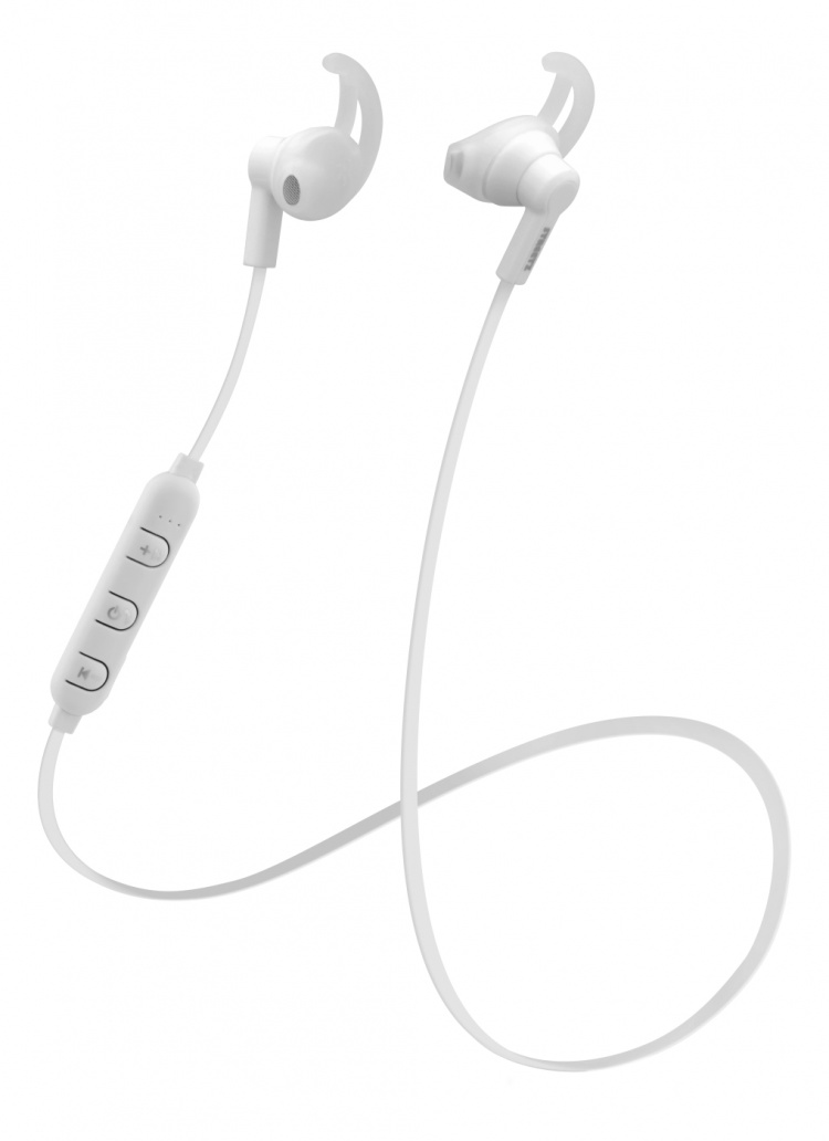 STREETZ Stay-in-ear BT headphones with microphone and control buttons,