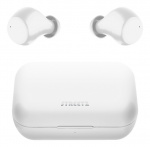 STREETZ Wireless in-ear earbuds with charging case, BT 5, TWS, white STREETZ Wireless in-ear earbuds with charging case, BT 5, TWS, white