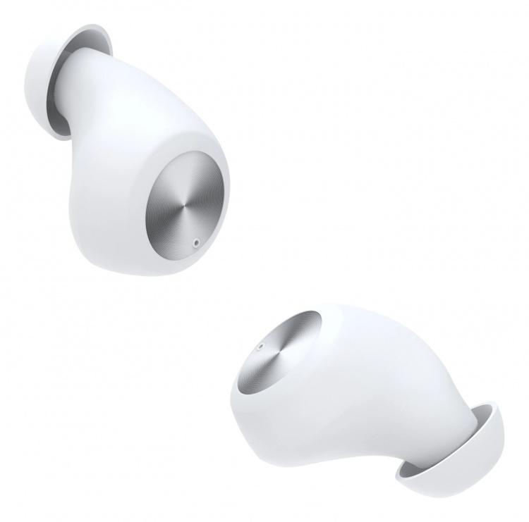 STREETZ Wireless in-ear earbuds with charging case, BT 5, TWS, white STREETZ Wireless in-ear earbuds with charging case, BT 5, TWS, white