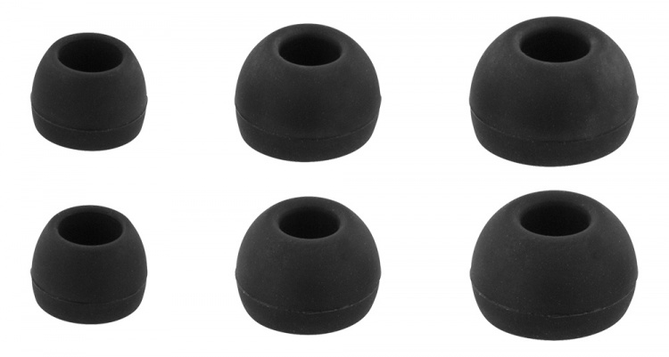 STREETZ in-ear headset, mikrofon, svarsknapp, 3,5mm, vattentäta, svart