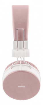 STREETZ Foldable on-ear BT headset, 3.5 mm, pink STREETZ Foldable on-ear BT headset, 3.5 mm, pink