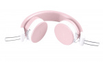 STREETZ Foldable on-ear BT headset, 3.5 mm, pink STREETZ Foldable on-ear BT headset, 3.5 mm, pink
