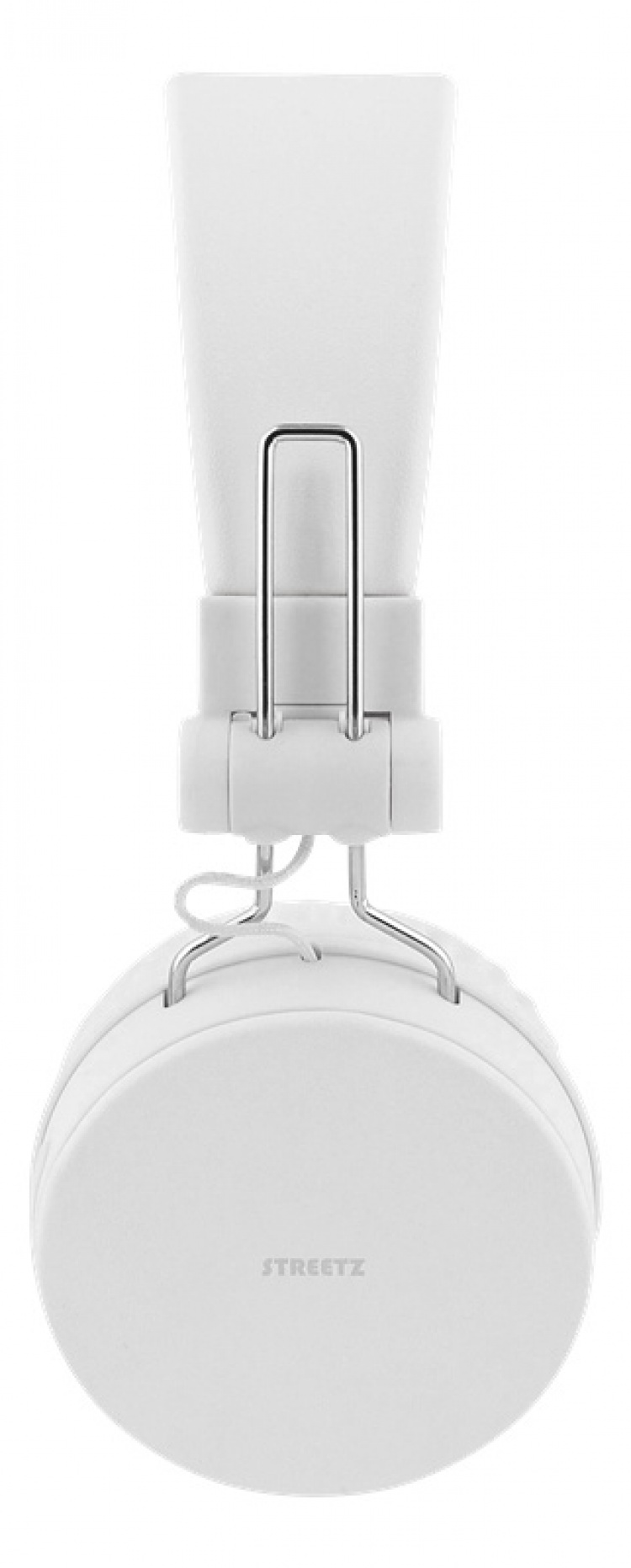 STREETZ Foldable on-ear BT headset, 3.5 mm, white STREETZ Foldable on-ear BT headset, 3.5 mm, white