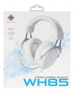 WHITE LINE WH85 Stereo gaming headset, 57mm drivers, white WHITE LINE WH85 Stereo gaming headset, 57mm drivers, white