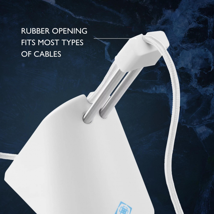 White Line mousebungee, white