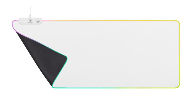 WHITE LINE WMP90 RGB mousepad, 900x360x4mm, 13 LED modes, white