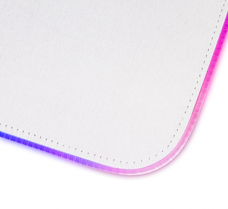 WHITE LINE WMP90 RGB mousepad, 900x360x4mm, 13 LED modes, white