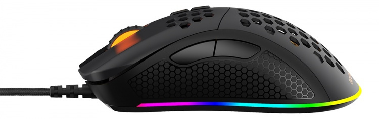 DELTACO GAMING DM210 lightweight gaming mouse, RGB, black DELTACO GAMING DM210 lightweight gaming mouse, RGB, black