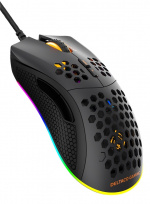 DELTACO GAMING DM210 lightweight gaming mouse, RGB, black DELTACO GAMING DM210 lightweight gaming mouse, RGB, black