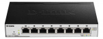 D-Link 8-Port PoE Gigabit Smart Managed Switch, Fanless Design
