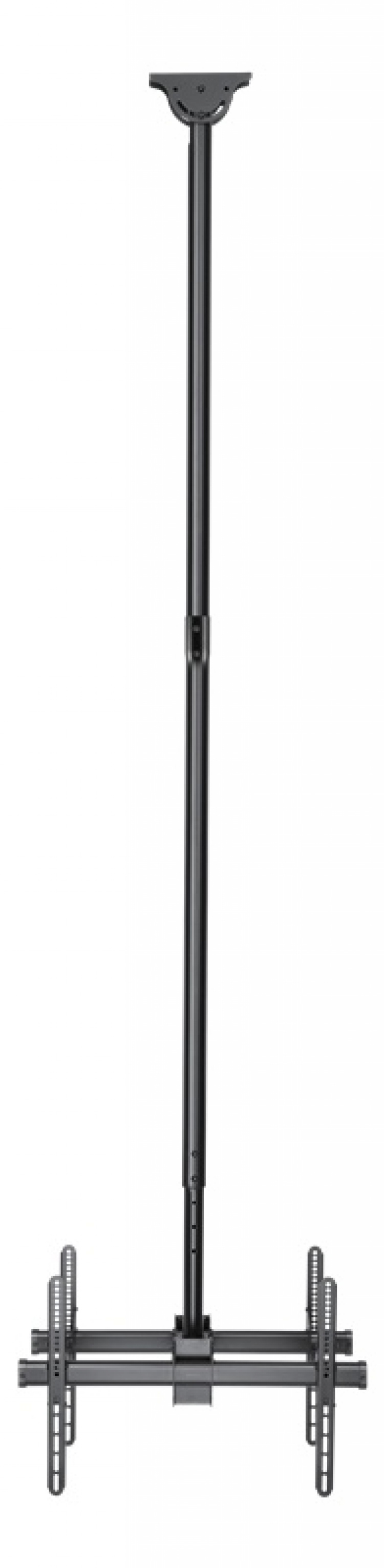 DELTACO OFFICE Telescopic back-to-back LED/LCD ceiling mount, 37-70